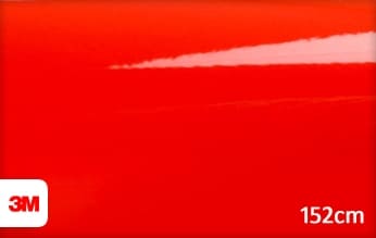 3M 1380 G13 Gloss Hotrod Red car wrap folie