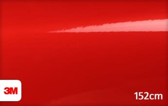 3M 1380 G53 Gloss Flame Red car wrap folie