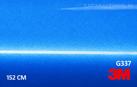 3M 2080 G337 Gloss Fire Blue car wrap folie