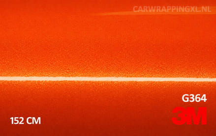 3M 2080 G364 Gloss Fiery Orange car wrap folie