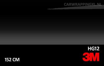 3M 2080 HG12 High Gloss Black car wrap folie