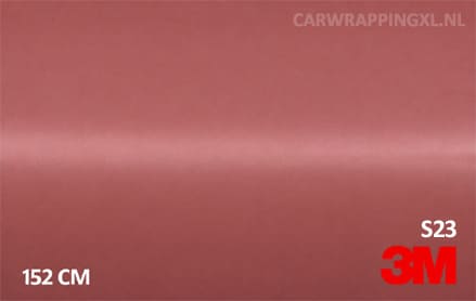 3M 2080 S23 Satin Velvet Rose car wrap folie