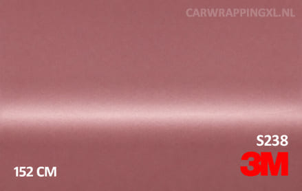 3M 2080 S238 Satin Frozen Berry Metallic car wrap folie