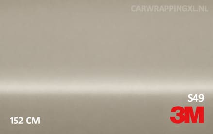 3M 2080 S49 Satin Sandstone car wrap folie