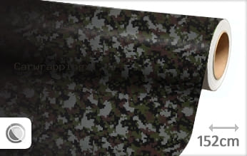 Camouflage digitaal car wrap folie