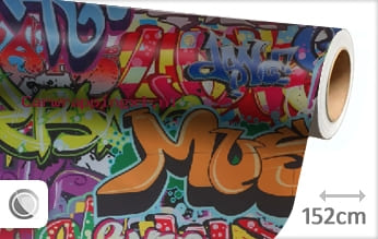 Graffiti car wrap folie